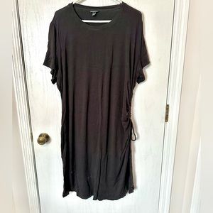 Torrid ruched t-shirt dress